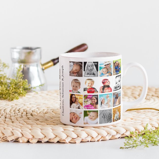 Personalised Photo Collage Coffee Mug (Creator Uploaded)