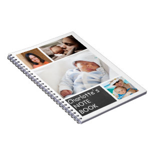Personalised Photo Collage Custom DIY Notebook