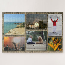 Personalised Photo Collage Custom Jigsaw Puzzle
