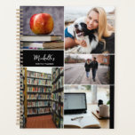 Personalised Photo Collage custom Monthly planner<br><div class="desc">Stay organised and inspired with the Personalised Photo Collage custom Monthly planner. This planner allows you to add a personal touch by customising the front cover with your own photos and name, creating a truly unique and meaningful planner. The photo collage feature lets you showcase your favourite memories and moments...</div>