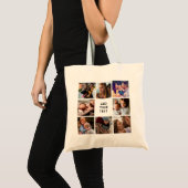 Personalised Photo Collage Friends Family Tote Bag (Front (Product))