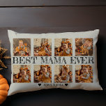 Personalised Photo Collage Gift Best Mama Ever Decorative Cushion<br><div class="desc">Our "Personalised Photo Collage Best Mama Ever Accent Pillow" – the perfect gift for the extraordinary moms and grandmas in your life. This beautifully designed 12" x 16" pillow is a heartwarming way to show your appreciation and love. It features a customisable photo collage, making it a cherished keepsake that...</div>