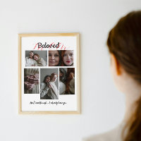 Personalised Photo Collage Gift for Mum