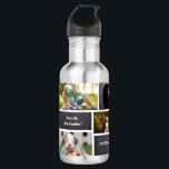 Personalised, Photo Collage Grandma 532 Ml Water Bottle<br><div class="desc">A growing family also means a growing library of photos. Give this personalised gift to someone special,  they'll sure to love their cherished memories displayed in this way. Give grandma a special gift and keepsake.</div>