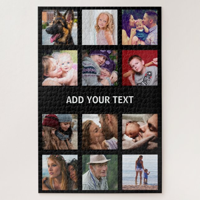 Personalised Photo Collage Jigsaw Puzzle (Vertical)