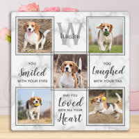 Personalised Photo Collage  Keepsake Pet Memorial