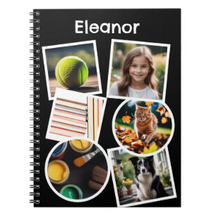 Personalised Photo Collage Kids Create Your Own Notebook