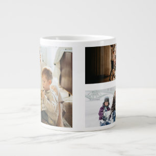Personalised Photo Collage Large Coffee Mug