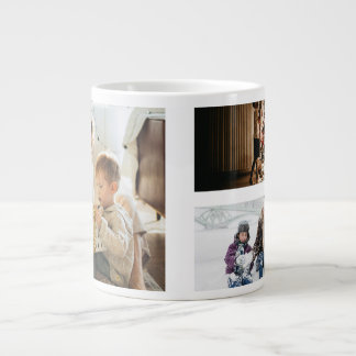 Personalised Photo Collage Large Coffee Mug