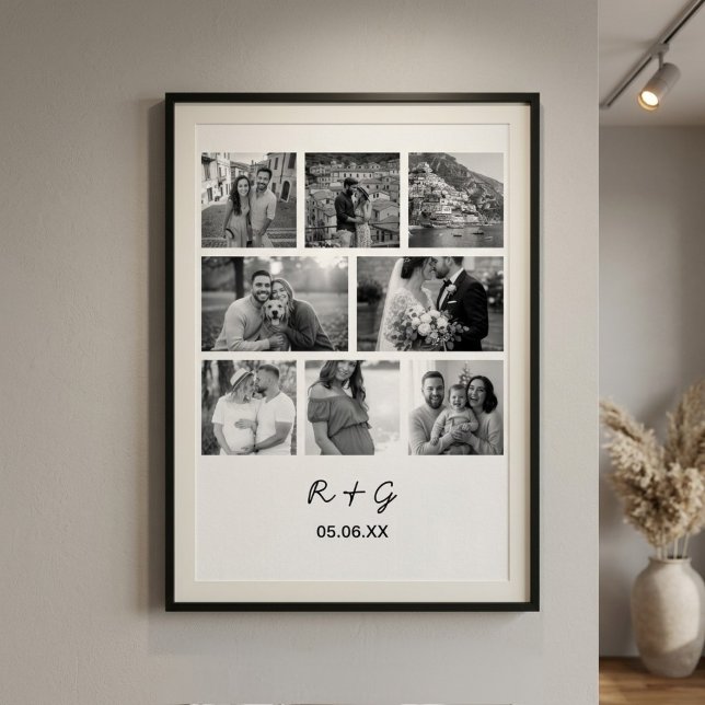 Personalised Photo Collage Print Custom Gift (Creator Uploaded)