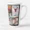 Personalised Photo Collage Tall Latte Mug
