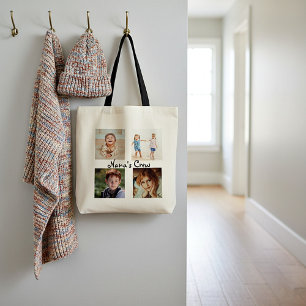 Personalised Photo collage Tote Bag