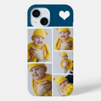 Personalised Photo Collage With Heart