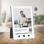 Personalised Photo Couple Love Song Plaque<br><div class="desc">Personalised Couple Photo Love Song Plaque. Custom romantic gift for girlfriend,  anniversary or valentines day.</div>