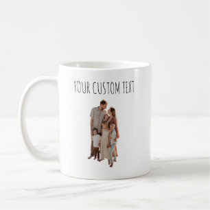 Personalised Photo Cup Custom Text Picture Gift