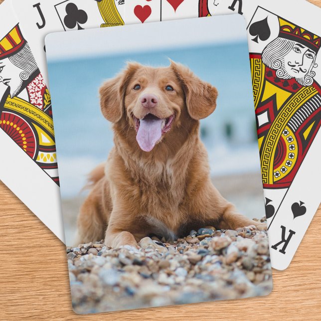 Personalised Photo Custom Create Your Own Playing Cards (Creator Uploaded)