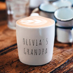 Personalised Photo | Custom Gift for Grandpa  Espresso Cup<br><div class="desc">Start Grandpa’s day with a shot of love! This personalised espresso cup features a special photo and the sweet message “Grandpa” or “Best Grandpa Ever, ” making it the perfect gift for Father’s Day, Grandparents Day, birthdays, or just because. A small but meaningful keepsake that will warm his heart with...</div>