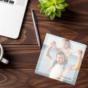 Personalised Photo Custom Name Post-it Notes
