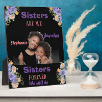Personalised photo custom name sister's