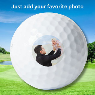 Personalised  Photo Custom Pet or Family Golf Balls