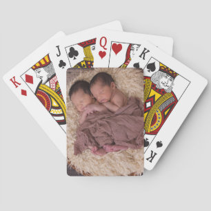 Personalised Photo Custom  Playing Cards