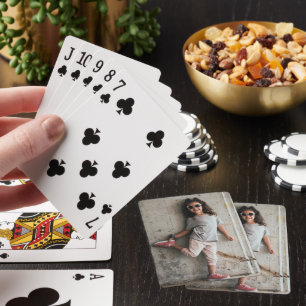 Personalised Photo Custom Playing Cards