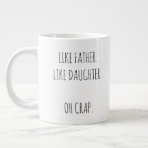 Personalised Photo Dad and daughter Speciality Mug