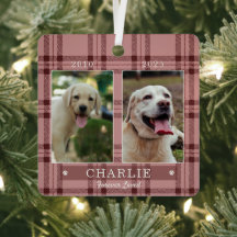 Personalised Photo Dog Memorial Keepsake