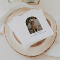 Personalised Photo Elegant Dog Wedding