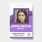 Personalised Photo Employee Badge