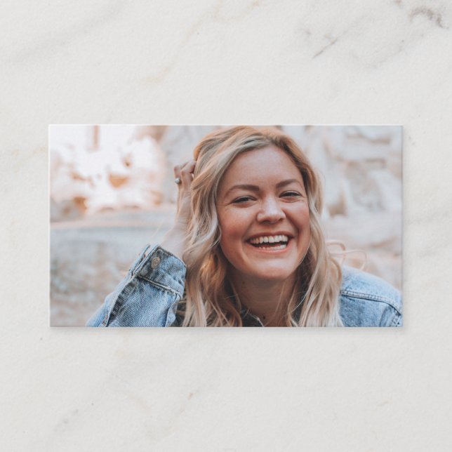 Personalised Photo Enclosure Card (Front)