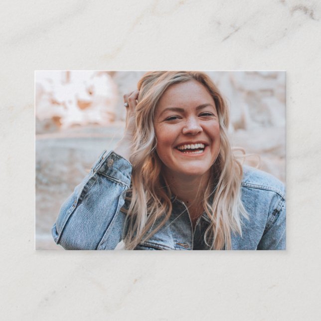 Personalised Photo Enclosure Card (Front)
