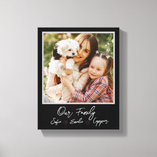  Personalised Photo family Canvas 