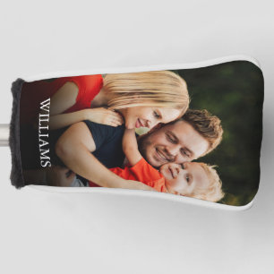 Personalised Photo Family Name Golf Head Cover