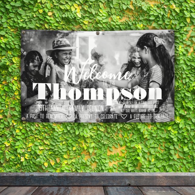 Personalised Photo Family Reunion Banner (Birthday Depot
Your Photo Family Reunion Banner)