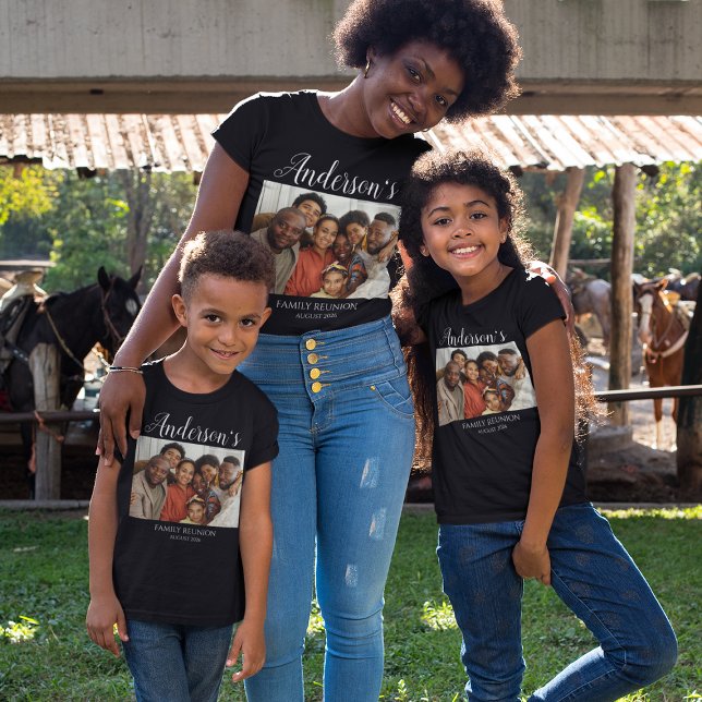 Personalised Photo Family Reunion T-Shirt (Creator Uploaded)
