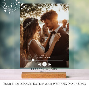 Personalised, Photo, First Dance, Wedding Sign