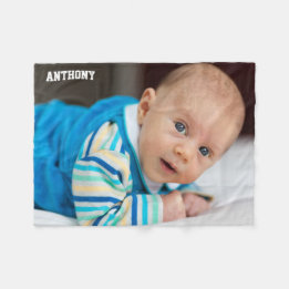 Personalised Photo Fleece Blankets Add Your Photo