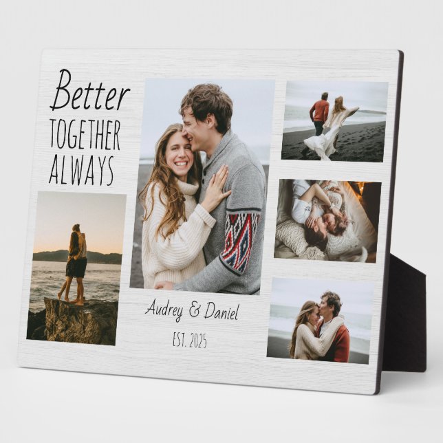 Personalised Photo Frames Anniversary Gifts (Side)