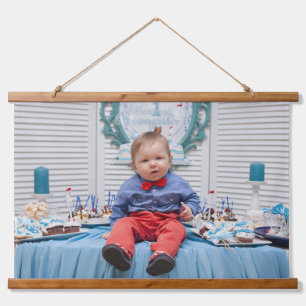 Personalised Photo Frames Family Hanging Tapestry