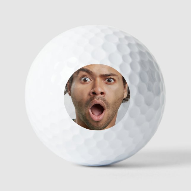 Personalised Photo Fun Golf Balls (Front)