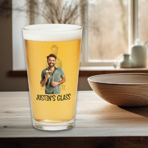 Personalised Photo Gift Monogram Glass