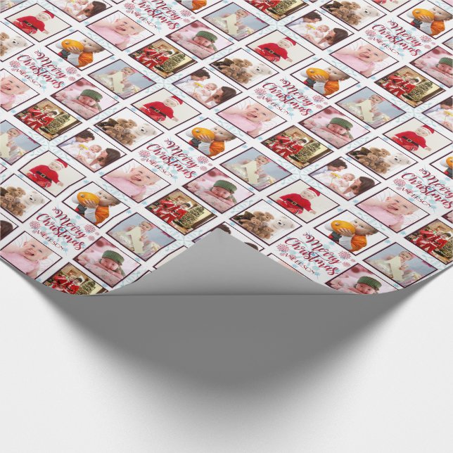 Personalised PHOTO Gift Wrap Christmas Intagram (Corner)