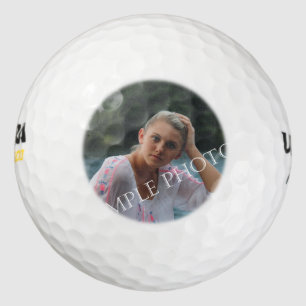 Personalised photo golf ball. Make your own! Balls