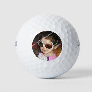 Personalised photo golf ball. Make your own! Balls