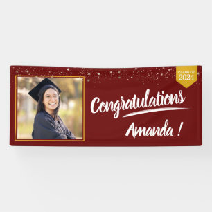Personalised Photo Graduation Banner