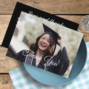 Personalised Photo Graduation Thank You Cards
