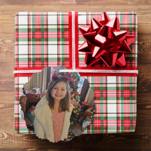 Personalised Photo Grandchild's Christmas Tree Decoration Card