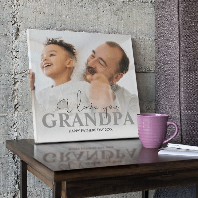 Personalised Photo Grandpa Plaque (Creator Uploaded)