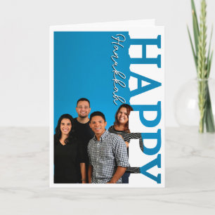 Personalised Photo Hanukkah Greeting Card
